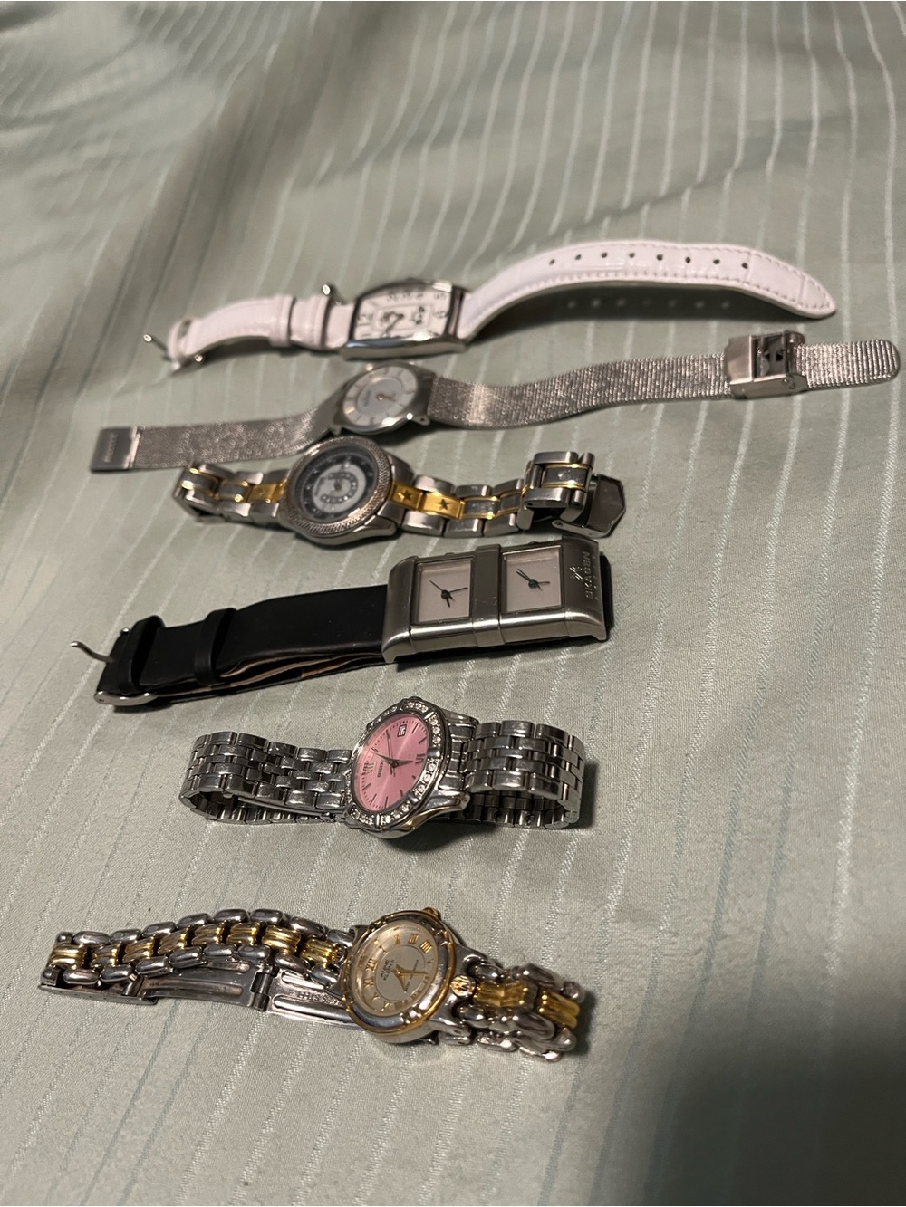Mixed-Metal and Leather Watch Collection includes Seiko and Juicy Couture